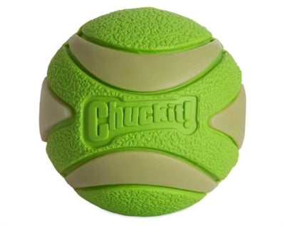 Chuckit Max Glow Ultra Squeekerbal Groen